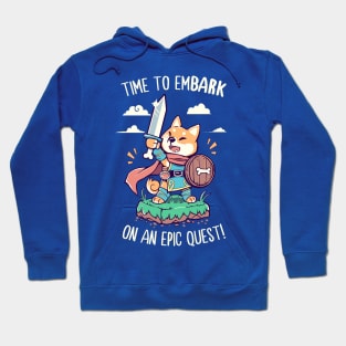 Time to EmBARK on an Epic Quest Hoodie